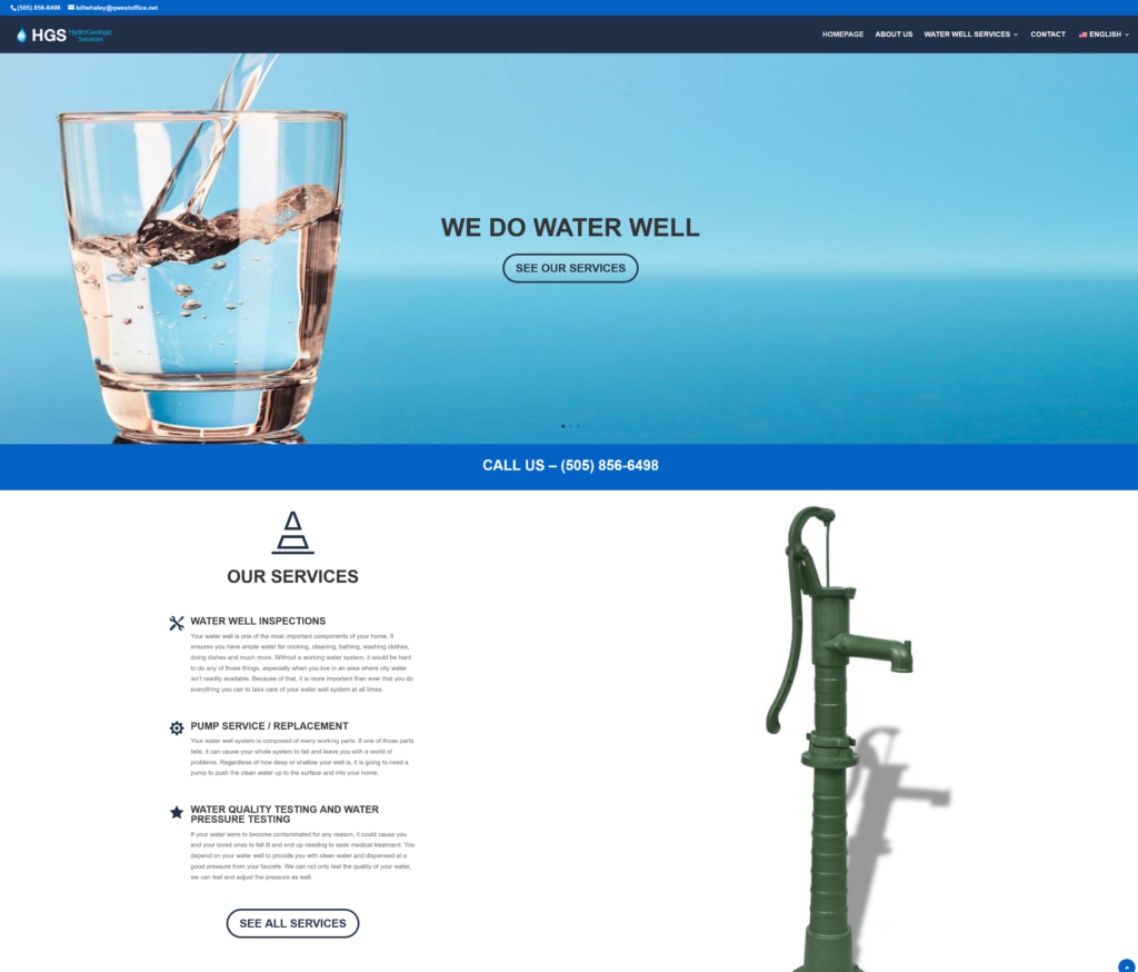 hgs-water-well-services-dbr-visuals-web-design-and-seo-company