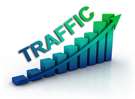 increase website traffic picture